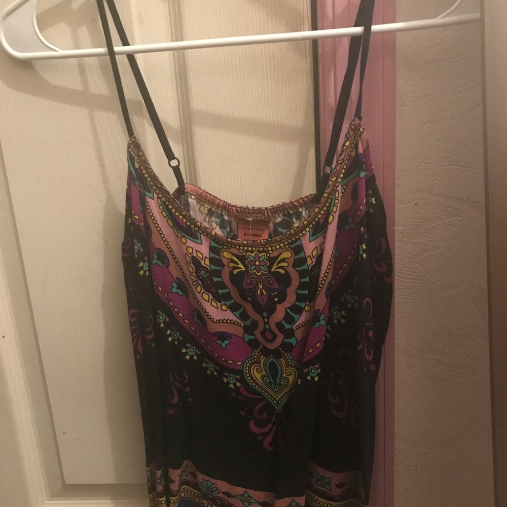 Flowy crop top
